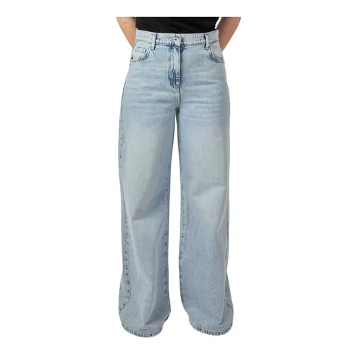 Jeans > Wide Jeans - - Patrizia Pepe - Modalova