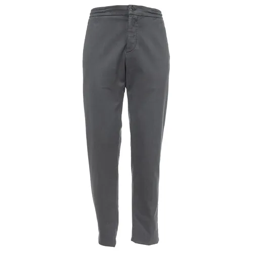 Kiton - Trousers > Chinos - Gray - Kiton - Modalova