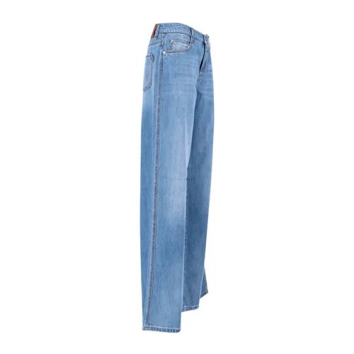 Jeans > Wide Jeans - - Ermanno Scervino - Modalova