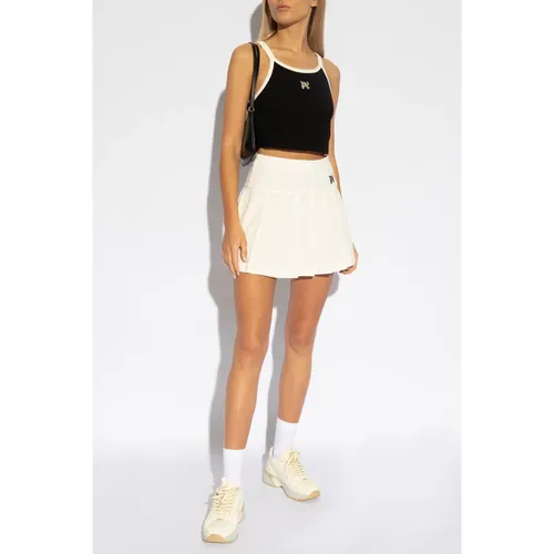 Tops > Sleeveless Tops - - Palm Angels - Modalova