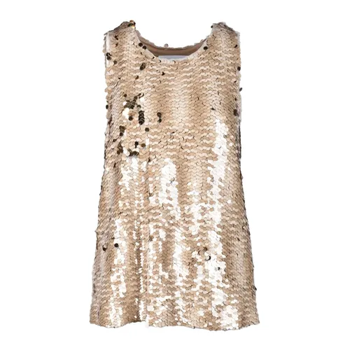Tops > Sleeveless Tops - - Erika Cavallini - Modalova