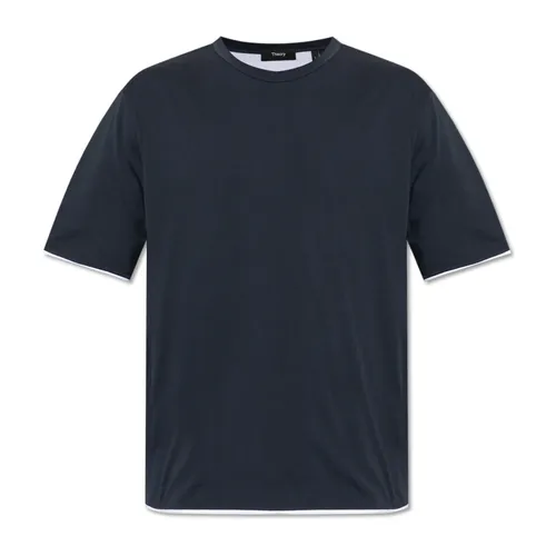 Theory - Tops > T-Shirts - Blue - Theory - Modalova