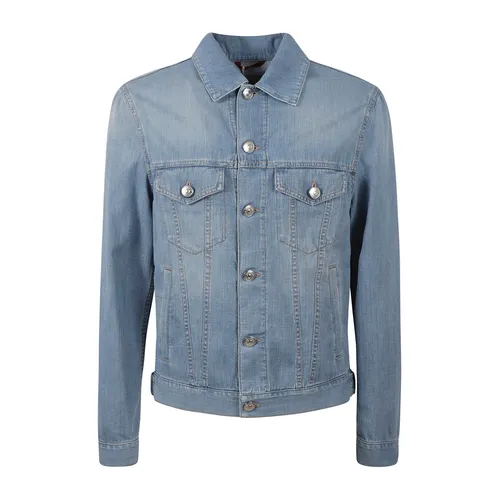 Jackets > Denim Jackets - - Brunello Cucinelli - Modalova