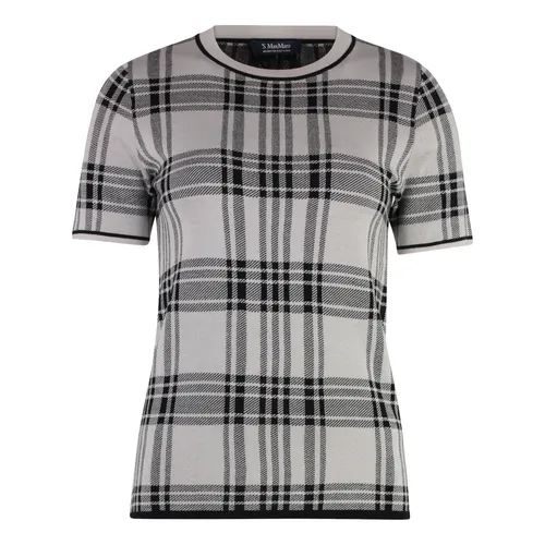 Max Mara - Tops > T-Shirts - Gray - Max Mara - Modalova