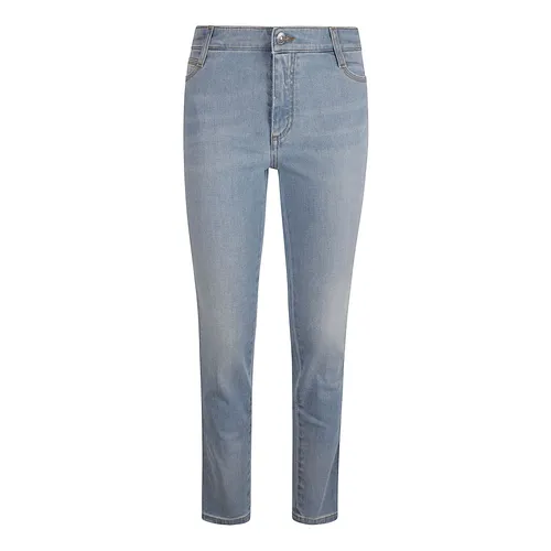 Jeans > Slim-fit Jeans - - Ermanno Scervino - Modalova