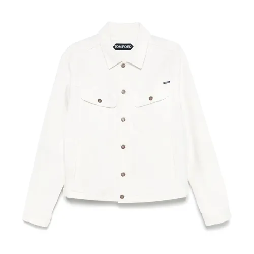 Jackets > Denim Jackets - - Tom Ford - Modalova