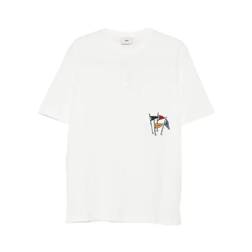Autry - Tops > T-Shirts - White - Autry - Modalova