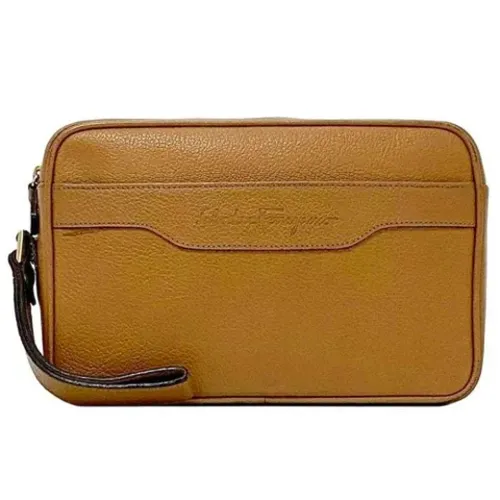 Pre-owned > Pre-owned Bags > Pre-owned Clutches - - Salvatore Ferragamo Pre-owned - Modalova