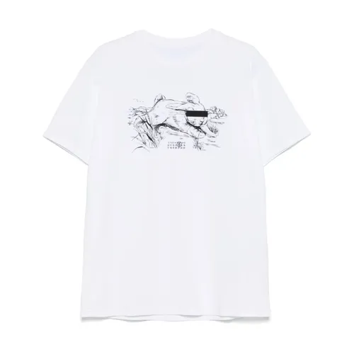 Tops > T-Shirts - - MM6 Maison Margiela - Modalova