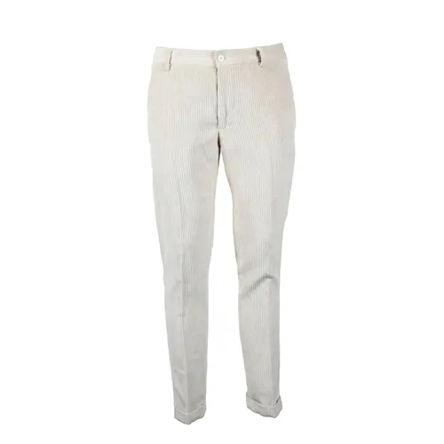 Trousers > Slim-fit Trousers - - Daniele Alessandrini - Modalova