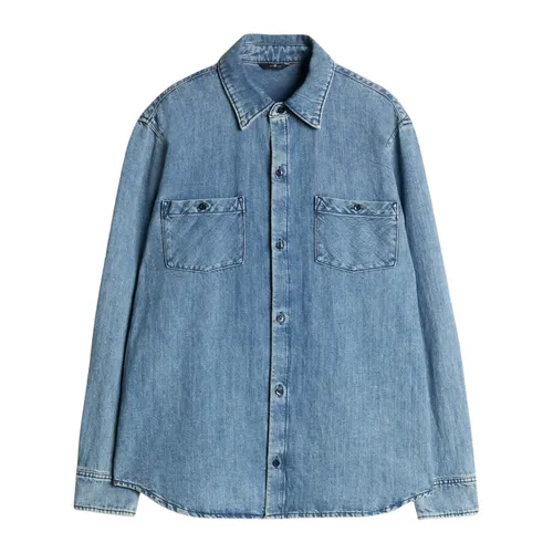 Shirts > Denim Shirts - - 7 For All Mankind - Modalova