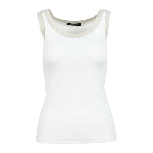 Tops > Sleeveless Tops - - Fabiana Filippi - Modalova