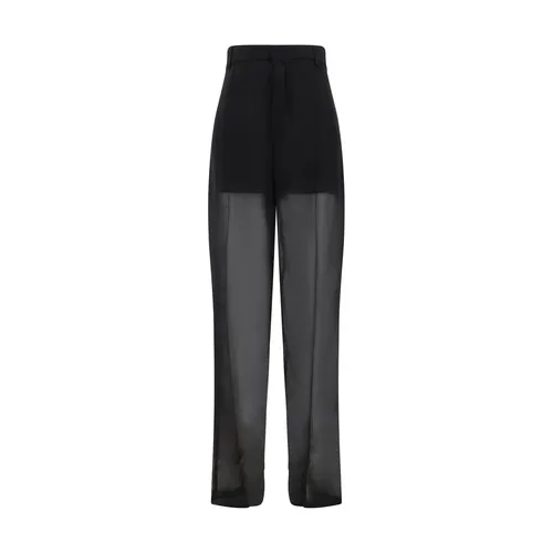 Trousers > Straight Trousers - - Blumarine - Modalova