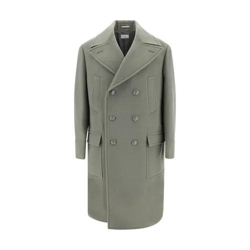 Coats > Double-Breasted Coats - - Brunello Cucinelli - Modalova