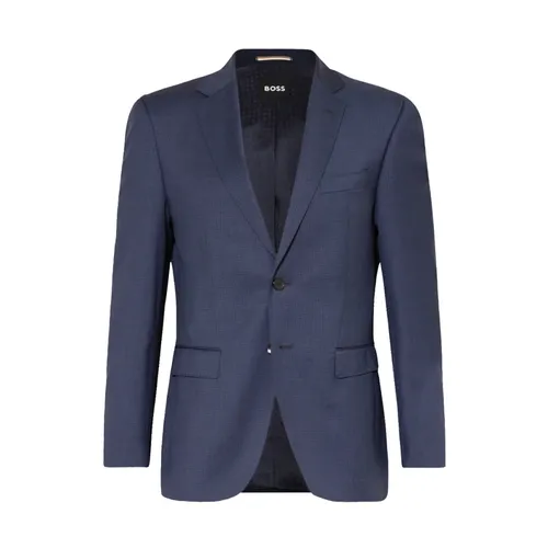 Hugo - Jackets > Blazers - Blue - Hugo - Modalova