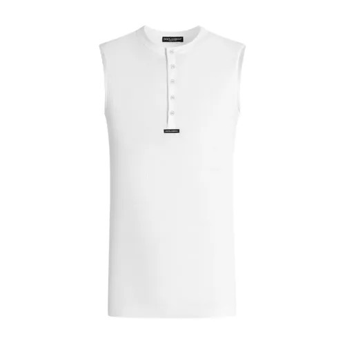Tops > Sleeveless Tops - - Dolce & Gabbana - Modalova