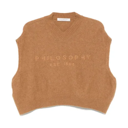 Knitwear > V-neck Knitwear - - Philosophy di Lorenzo Serafini - Modalova