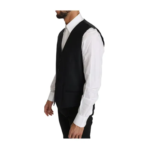 Suits > Suit Vests - - Dolce & Gabbana - Modalova