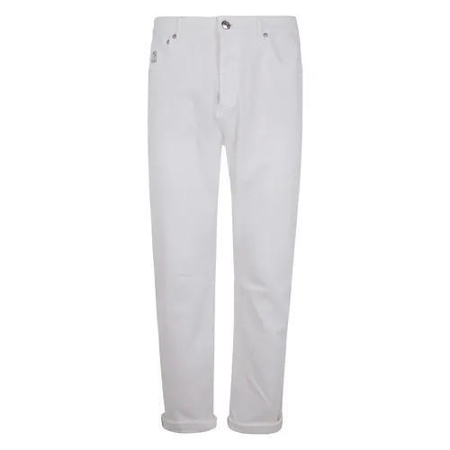 Jeans > Straight Jeans - - Brunello Cucinelli - Modalova