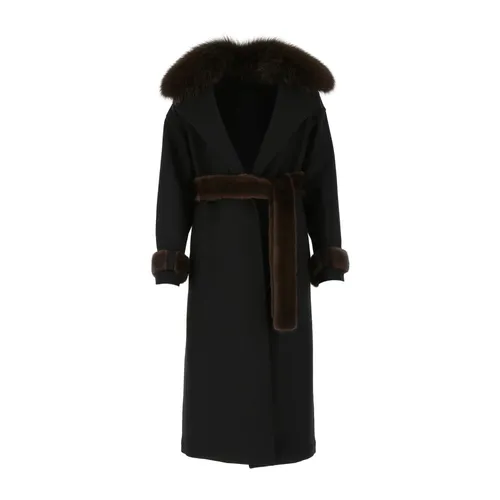 Coats > Belted Coats - - Blancha - Modalova