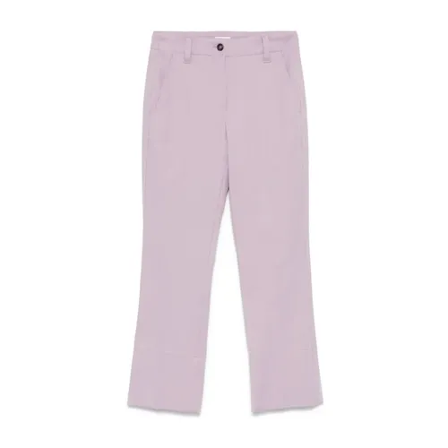 Trousers > Straight Trousers - - Brunello Cucinelli - Modalova