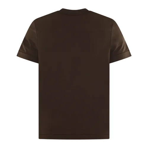 Moncler - Tops > T-Shirts - Brown - Moncler - Modalova
