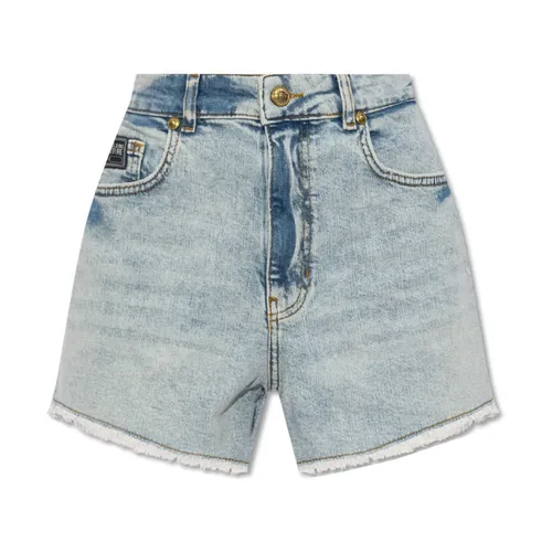 Shorts > Denim Shorts - - Versace Jeans Couture - Modalova