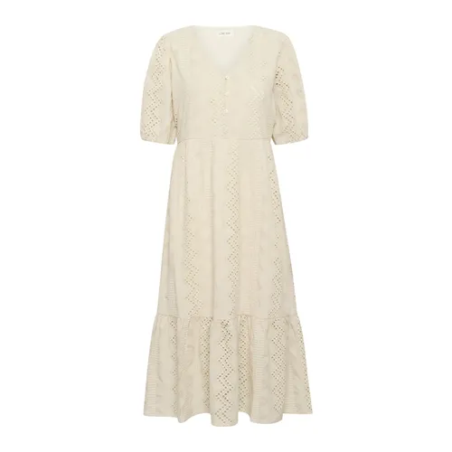 Dresses > Day Dresses > Midi Dresses - - Cream - Modalova