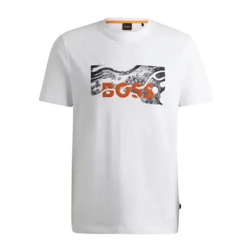Hugo - Tops > T-Shirts - White - Hugo - Modalova