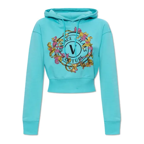 Sweatshirts & Hoodies > Hoodies - - Versace Jeans Couture - Modalova