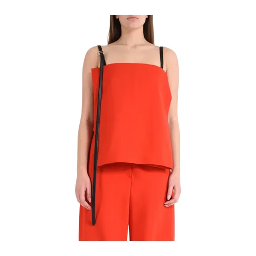 Tops > Sleeveless Tops - - Sportmax - Modalova