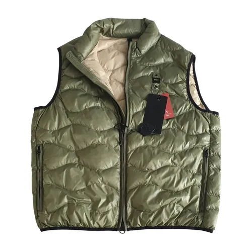 Blauer - Jackets > Vests - Green - Blauer - Modalova