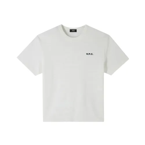 A.p.c. - Tops > T-Shirts - White - A.p.c. - Modalova