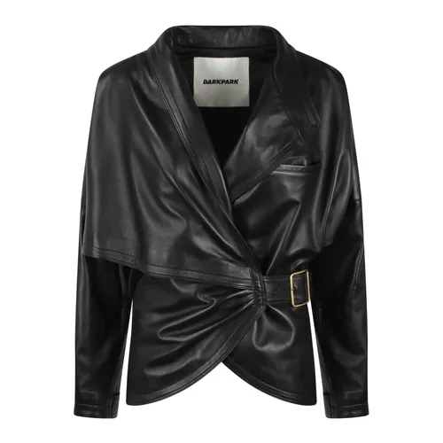 Jackets > Leather Jackets - - Darkpark - Modalova