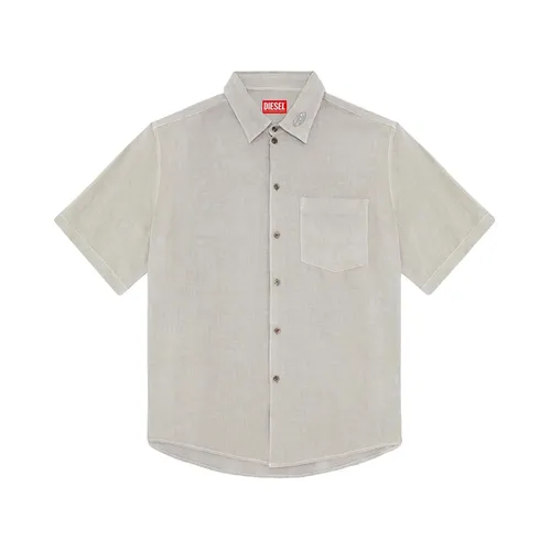 Shirts > Short Sleeve Shirts - - Diesel - Modalova