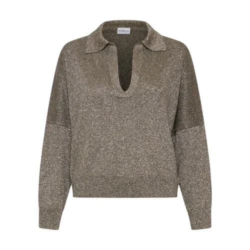 Knitwear > V-neck Knitwear - - Marella - Modalova