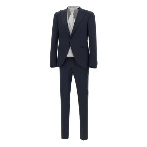 Suits > Suit Sets > Single Breasted Suits - - Corneliani - Modalova