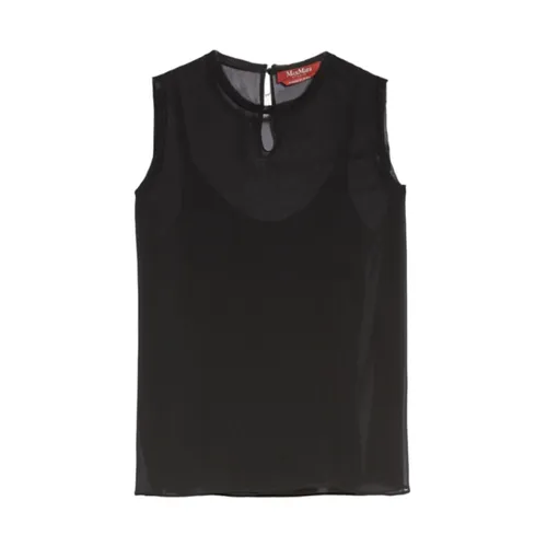 Tops > Sleeveless Tops - - Max Mara Studio - Modalova