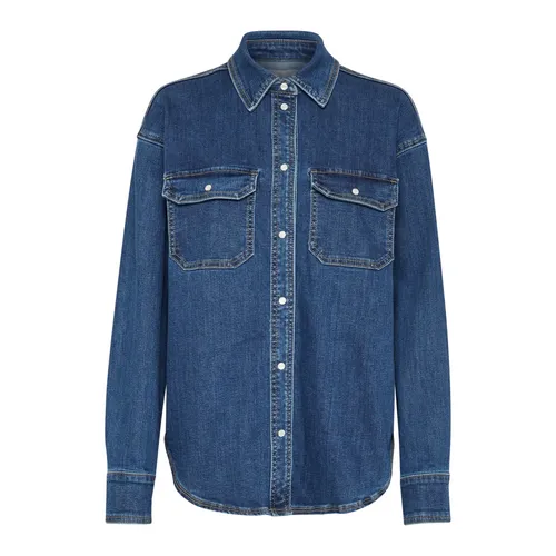 Jackets > Denim Jackets - - Kaffe - Modalova