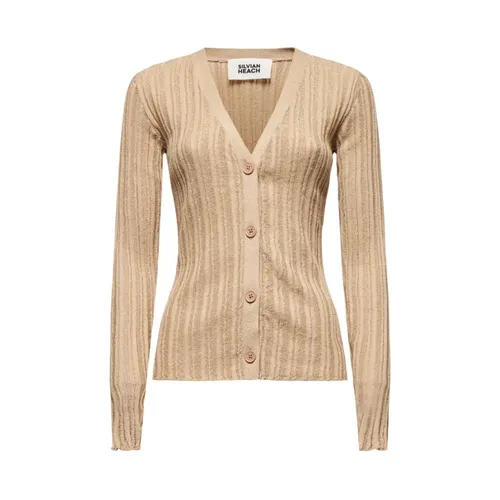 Knitwear > Cardigans - - Silvian Heach - Modalova