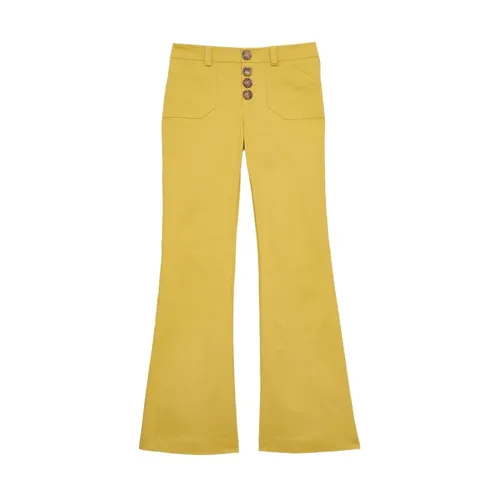 Trousers > Wide Trousers - - Ines de la Fressange Paris - Modalova