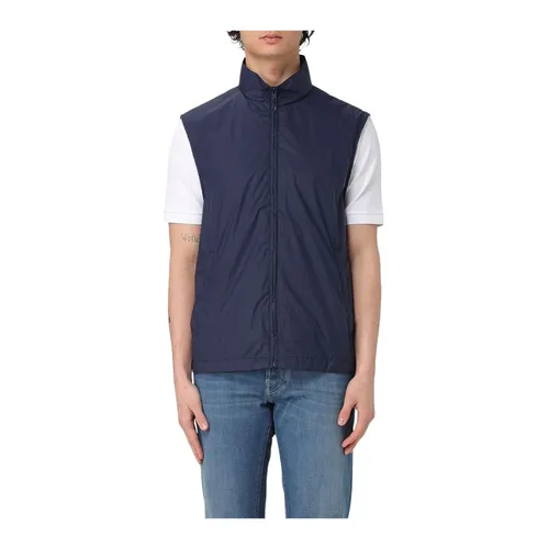 Fay - Jackets > Vests - Blue - Fay - Modalova