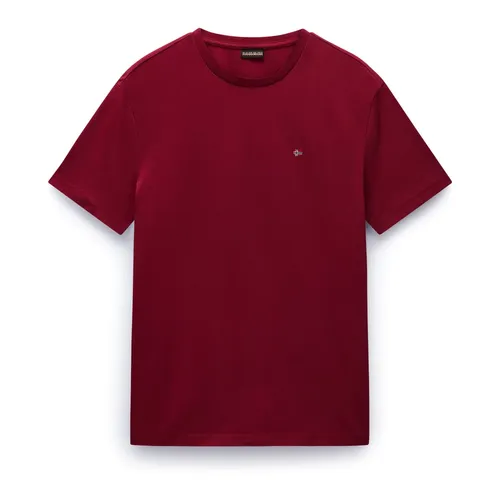 Napapijri - Tops > T-Shirts - Red - Napapijri - Modalova