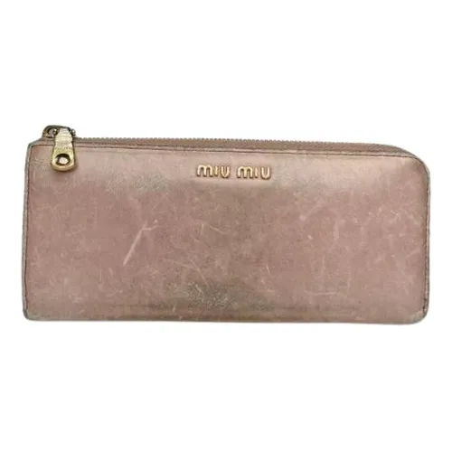 Pre-owned > Pre-owned Accessories > Pre-owned Wallets - - Miu Miu Pre-owned - Modalova
