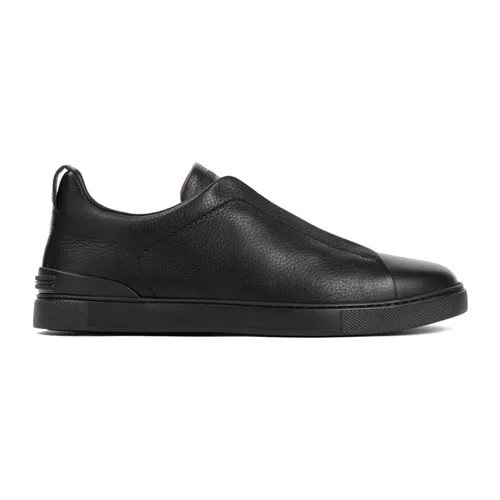 Zegna - Shoes > Sneakers - Black - Zegna - Modalova