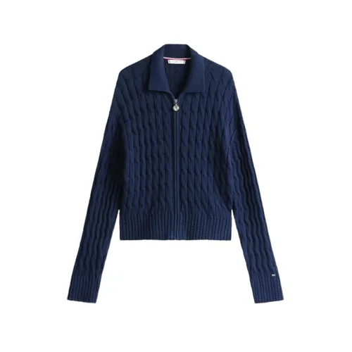 Knitwear > Cardigans - - Tommy Hilfiger - Modalova
