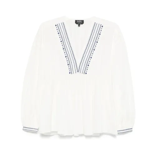 Blouses & Shirts > Blouses - - A.p.c. - Modalova