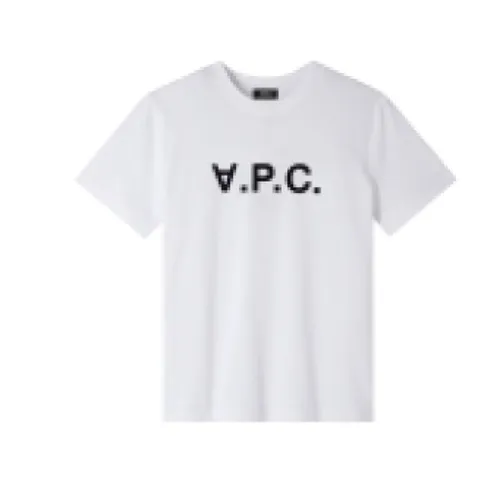 A.p.c. - Tops > T-Shirts - White - A.p.c. - Modalova
