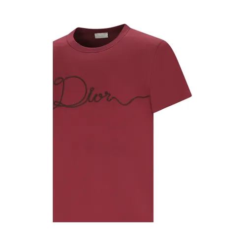 Dior - Tops > T-Shirts - Red - Dior - Modalova
