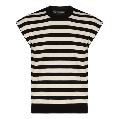 Knitwear > Sleveless Knitwear - - Dolce & Gabbana - Modalova
